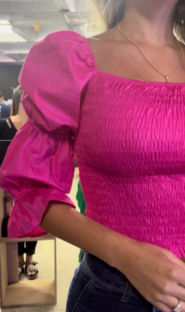 Screenshot Blusa Manga Larga Nido de Abeja 97% Algodón – Confort Premium y Estilo Atemporal