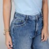 Jean Wide Leg Elevate – Tiro Alto Azul Medio