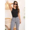 Pantalón Clásico Tiro Alto Estilo Vichi – Elegancia que Te Acompaña 🖤