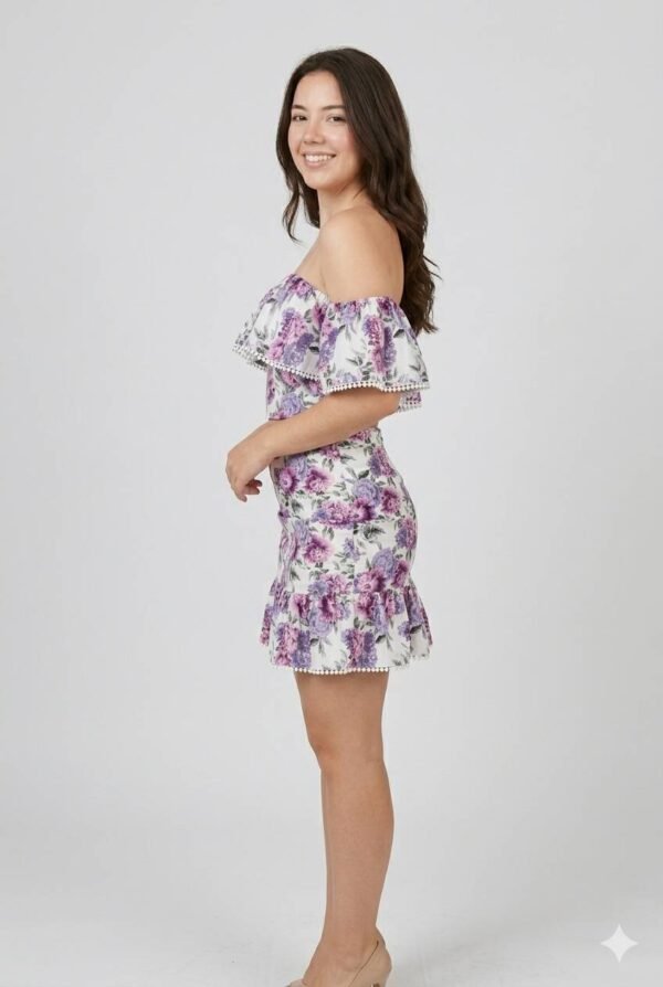 Set Bloom Romance – Falda & Blusa con Vuelo que Enamoran