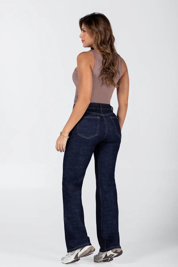Jean Sculpt Straight – Tiro Alto que Define Tu Silueta