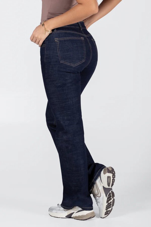 Jean Sculpt Straight – Tiro Alto que Define Tu Silueta
