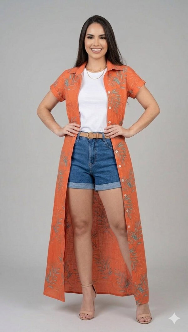 Vestido Largo-3256 (2) Maxi Vestido Tropical Flame – Energía de Playa en Cada Paso