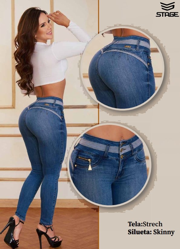 Jean Sculpt Lift Colombiano – Efecto Curva Perfecta