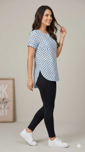 Blusa Linen Comfort - Estilo Relaxed Chic