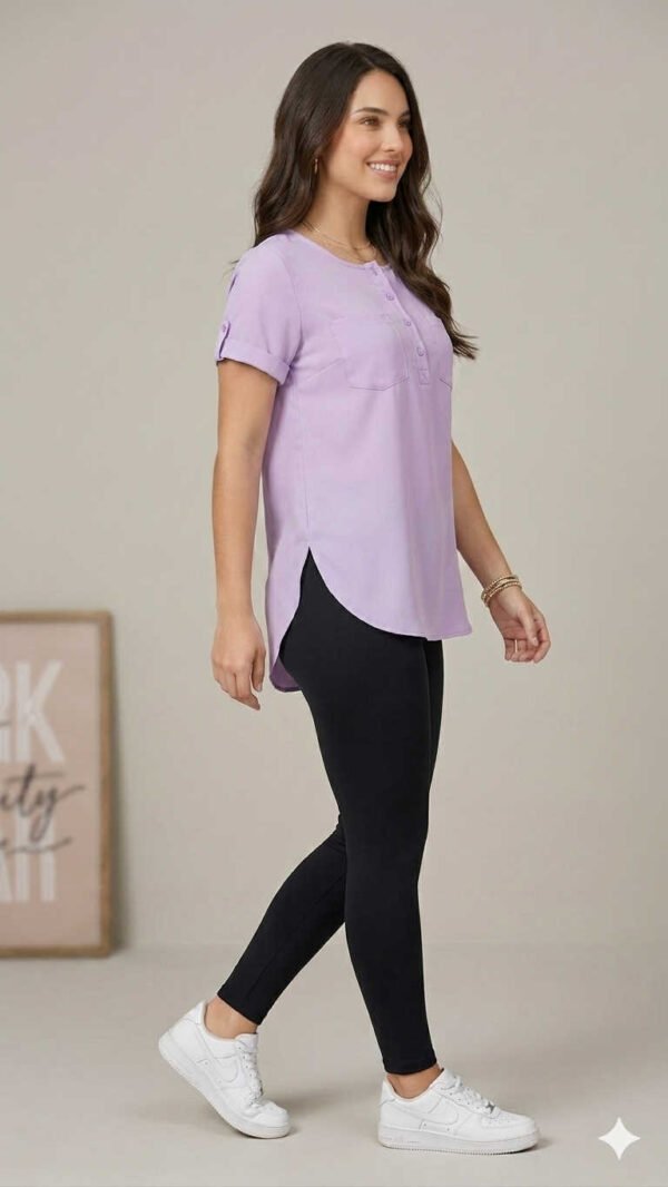 Blusa Linen Comfort - Estilo Relaxed Chic