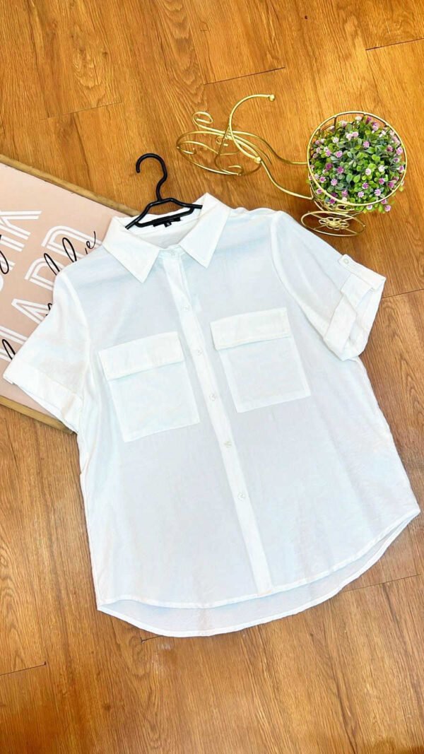 Camisa Urban Cargo Breeze - Estilo Utility Chic