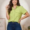 Camisa Urban Cargo Breeze - Estilo Utility Chic