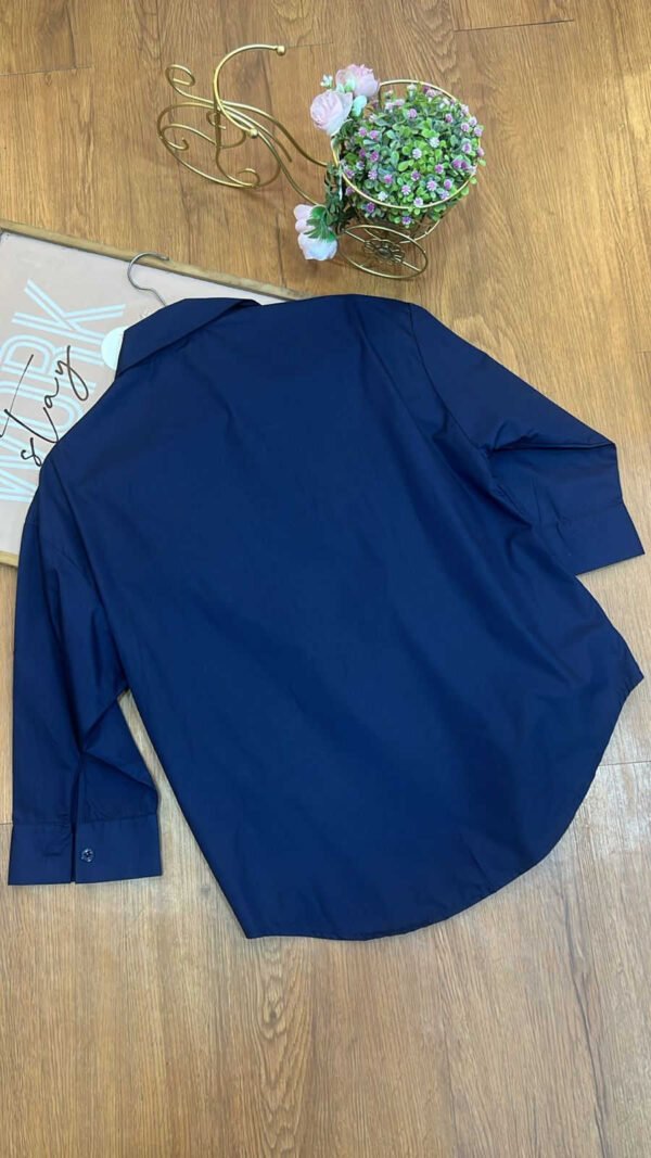 Camisa-Pastel-LP3250-AZO (4) Camisa Midnight Pearl Knit - Estilo Glam Artisan