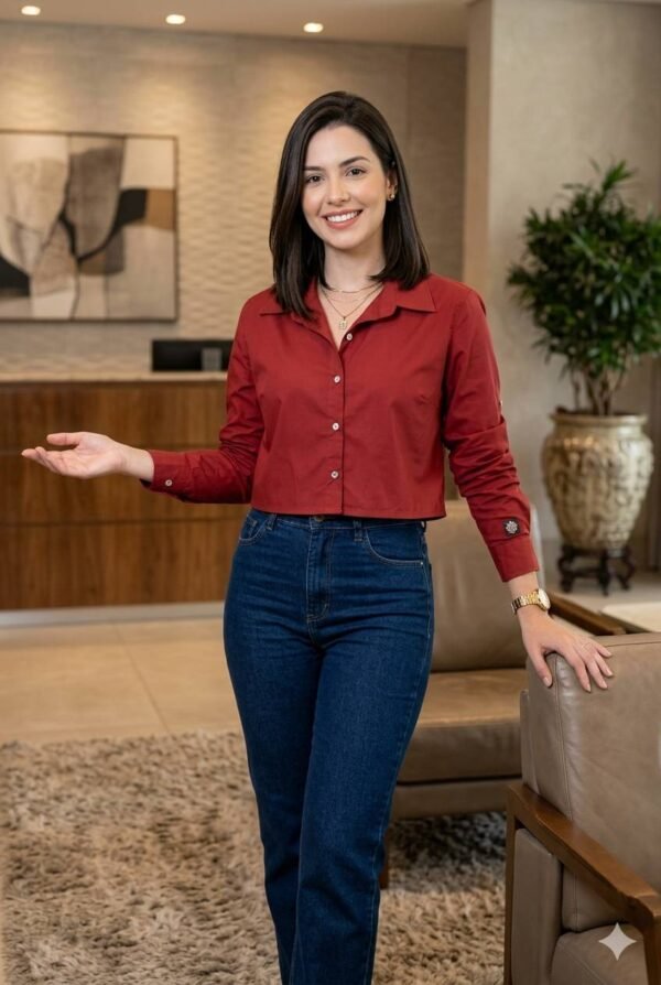 Camisera Velvet Touch - Estilo Casual Essence