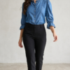 Camisa-WJ-BL-007 (1) Camisa Blue Essence Tencel - Estilo Denim Soft Luxe