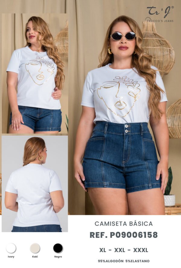 Camiseta Golden - Estilo Luxury Casual