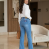 Jean Blue Mirage Flare - Estilo Denim Chic