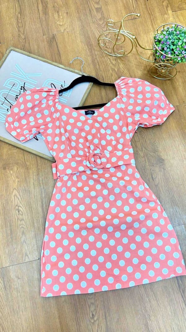 Vestido Luna Polka - Estilo Retro Chic
