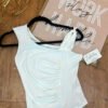 Blusa Silhouette Glow - Estilo Sculpt Chic