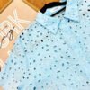 Camisa-B957-CEL (2) Camisa Sky Eyelet - Estilo Fresh Romance