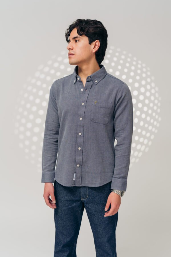Camisa Steel Horizon - Estilo Urban Sophisticate