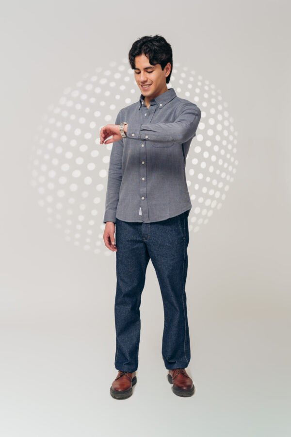 Camisa Steel Horizon - Estilo Urban Sophisticate
