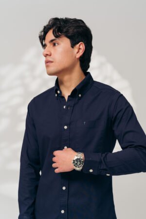 Camisa-SCH2057 (1) Camisa Midnight Prestige - Estilo Modern Gentleman