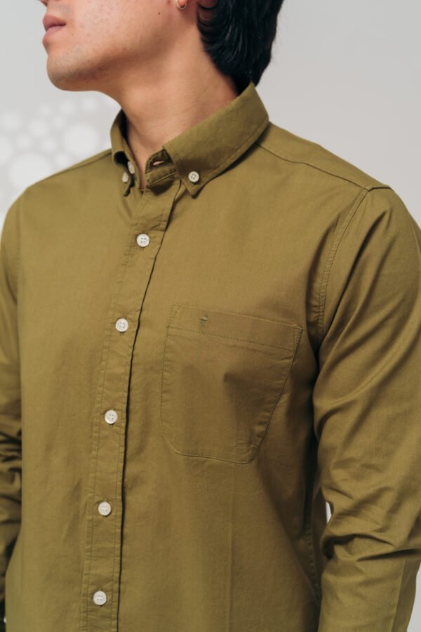 Camisa-SCH2061 (1) Camisa Aceituna Prestige - Estilo Modern Explorer