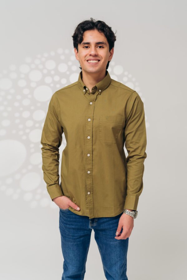 Camisa-SCH2061 (4) Camisa Aceituna Prestige - Estilo Modern Explorer