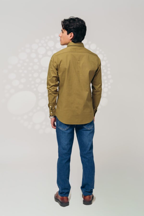 Camisa-SCH2061 (5) Camisa Aceituna Prestige - Estilo Modern Explorer