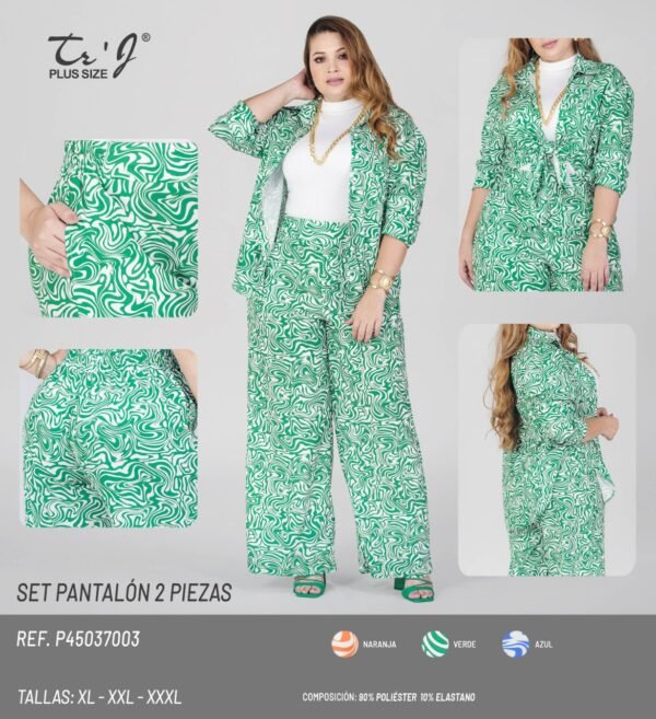 Conjunto-P45037003 Set Riviera Flow - Estilo Resort Chic
