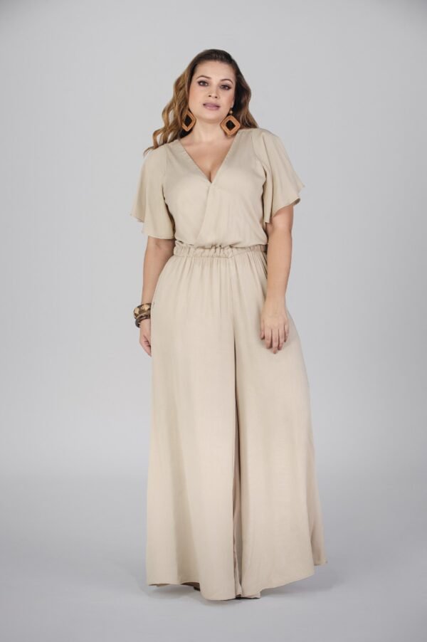 Enterizo Largo-P16057063-BEI (3) Enterizo Aura Palazzo - Estilo Effortless Chic