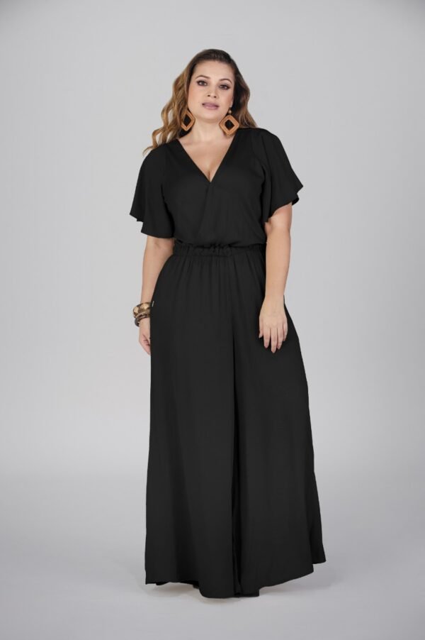 Enterizo Largo-P16057063-NEG (1) Enterizo Aura Palazzo - Estilo Effortless Chic
