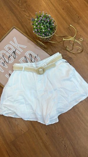 Short Ivory Dune - Estilo Boho Escape