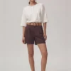 Short-60164PL-CAF (5) Short Mocha Essence - Estilo Refined Chic