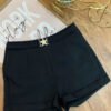 Short Marina Gold - Estilo Coastal Glam