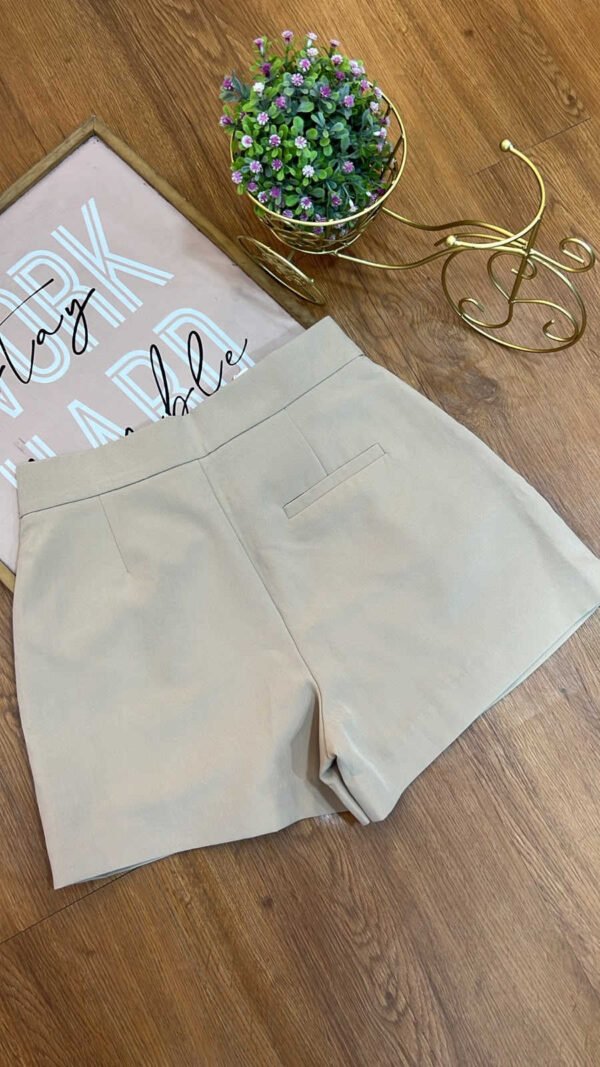 Short Camel Signature - Estilo Tailored Chic