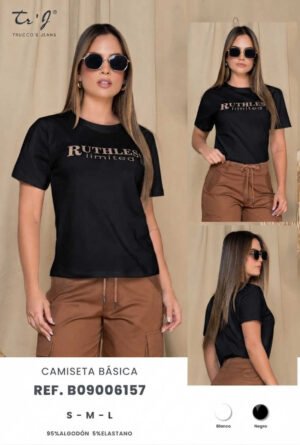Colección Urban Muse – Camiseta Básica Ruthless Limited