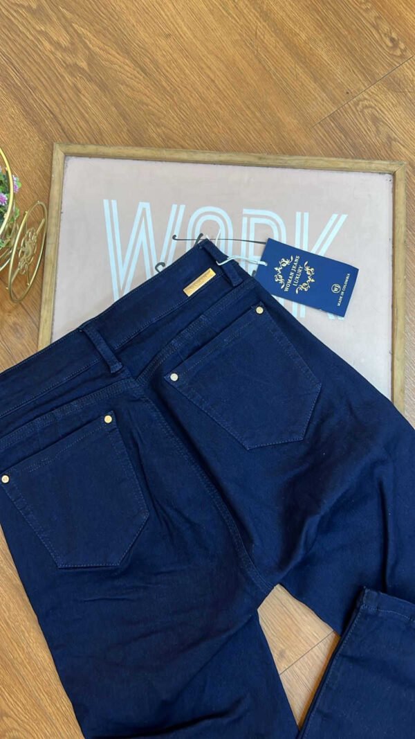 Jean Colombiano Velvet - Skinny Efecto Gamuza