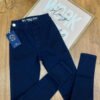 Jean Colombiano Velvet - Skinny Efecto Gamuza Azul Oscuro