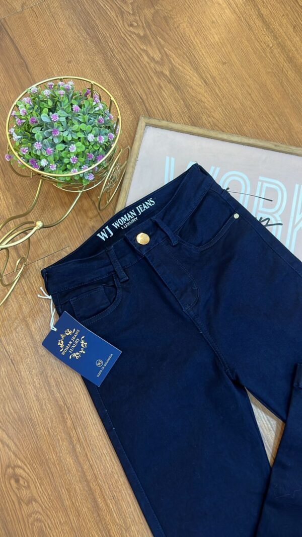 Jean Colombiano Velvet - Flare Efecto Gamuza