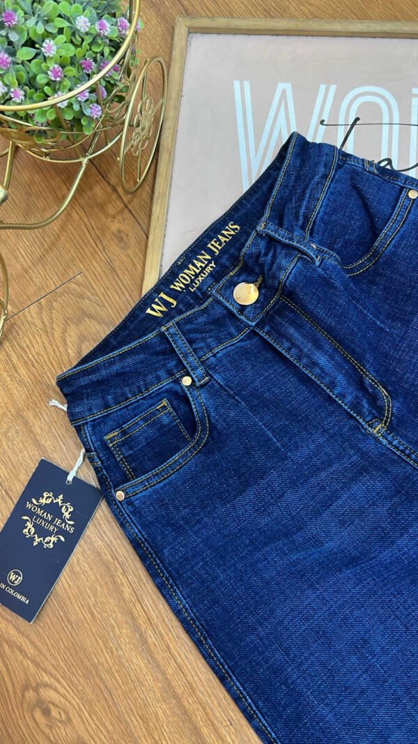 Jean Colombiano Eclipse - Flare Azul Oscuro