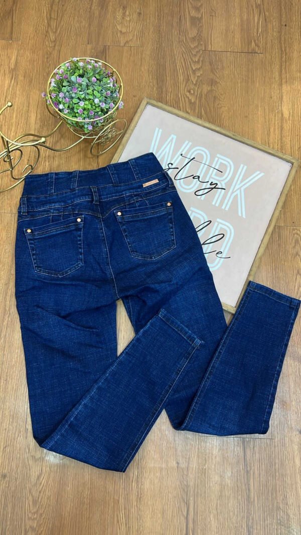 Jean Colombiano Éclipse - Skinny Azul Oscuro