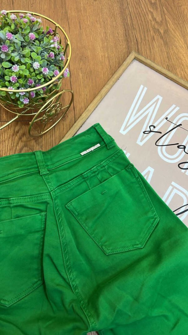 Jean Colombiano Sage - Skinny Verde Claro