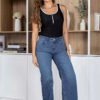 Jean Azure Essence – Wide Leg Azul Medio