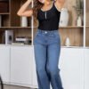 Jean Azure Essence – Wide Leg Azul Medio