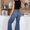 Jean Azure Essence – Wide Leg Azul Medio