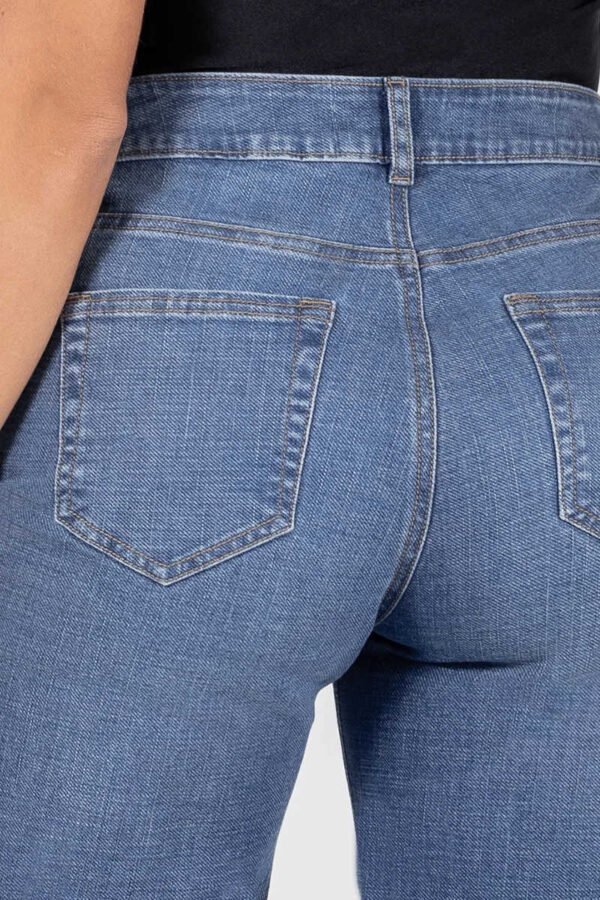 Jean Azure Essence – Wide Leg Azul Medio
