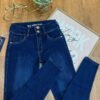 Jean Colombiano Silhouette - Skinny Azul Oscuro