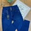 Jean Colombiano Silhouette - Skinny Azul Oscuro