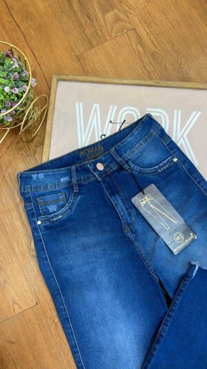 Jean Colombiano Sculpt - Skinny Azul Medio
