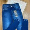 Jean Colombiano Sculpt - Skinny Azul Medio