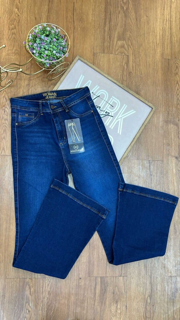 Jean Colombiano Eclipse - Flare Azul Oscuro