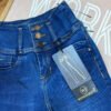 Jean Colombiano Sculpt - Skinny Azul Medio
